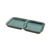 Jumbo Terracota Blue Yuvarlak 25 Parça 6 Kişilik Porselen Kahvaltı Takımı Mavi