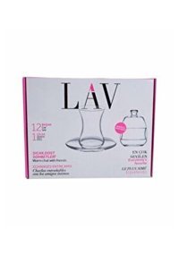 Lav Başak 13 Parça 12 Kişilik Cam Kahvaltı Takımı Şeffaf