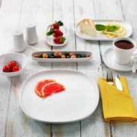 Schafer Favor 36 Parça 6 Kişilik Porselen Kahvaltı Takımı Beyaz