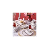 Neva Berry N3257 Desenli 26 Parça 6 Kişilik Porselen Kahvaltı Takımı Çok Renkli