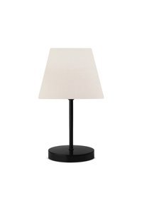 Homing Ayd-2577 Tekli Kumaş Tek Ayak Abajur Beyaz
