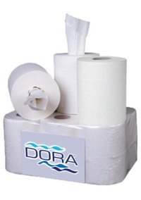 Dora İçten Çekmeli Tek Katlı 6'lı Rulo Kağıt Havlu