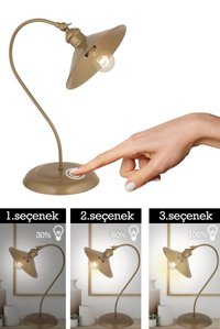 Apliqa İklim Retro Tekli Metal Tek Ayak Abajur Eskitme