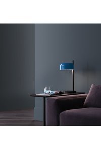 Enza Home Gio Modern Tekli Metal Tek Ayak Abajur Lacivert