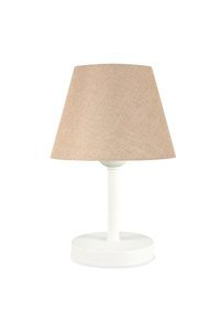 Homing Luce L30-4152 Tekli Metal Tek Ayak Abajur Krem