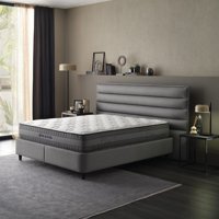 Yataş Cool & Wool 160 x 200 cm Yataklı Başlıklı Çift Kişilik Sandıklı Baza Seti Gri