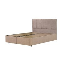 Mobilya Dükkanım Eko 150 x 200 cm Ayrılabilen Başlıksız Çift Kişilik Sandıklı Baza Eflatun