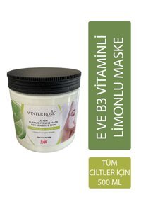 Winter Rose Clay Lightening Limon Nemlendiricili Yüz Maskesi