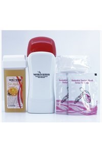 Waxess 1+1 Roll-On Ağda Makinesi + Kartuş Ağda + 2xTemizleme Mendili