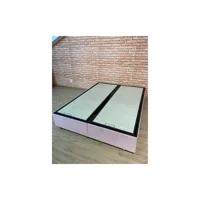 İpek Mobilya Manolya 140 x 190 cm Başlıksız Çift Kişilik Sandıklı Baza Pembe