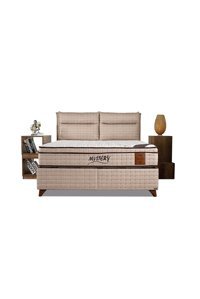 İmaj Mystrey 140 x 200 cm Başlıksız Çift Kişilik Sandıklı Baza Bej