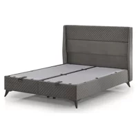 Armis Bio Balance 180 x 200 cm Başlıksız Çift Kişilik Sandıklı Baza Füme