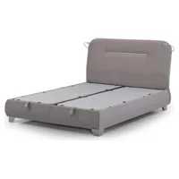 Armis Space 200 x 200 cm Başlıksız Çift Kişilik Sandıklı Baza Bej