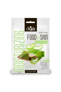 Doxa Food For Skin Aloe Veralı Nemlendiricili Kağıt Yüz Maskesi