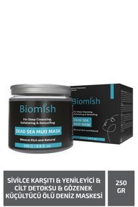 Biomish Dead Sea Aloe Veralı Nemlendiricili Krem Yüz Maskesi 250 gr