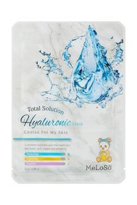 Dr. Meloso Total Solutions Hyaluronik Asit Nemlendiricili Kağıt Yüz Maskesi