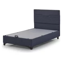 Armis Neon 180 x 200 cm Başlıksız Çift Kişilik Sandıklı Baza Antrasit