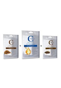 Claderm Propolis-Collagen-Coffee Killi Krem Yüz Maskesi 3x20 ml