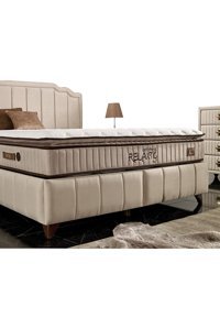 İmaj Antistress Relaxtic Plus 150 x 200 cm Başlıksız Çift Kişilik Sandıklı Baza Bej