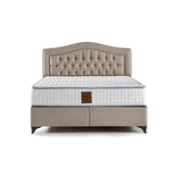 Mobilya Dükkanım Sahra 90x190 cm Başlıklı Yataklı Sandıklı Tek Kişilik Baza Seti Gri