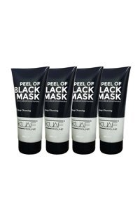 Kuaf Siyah Soyulabilir Krem Yüz Maskesi 4x200 ml