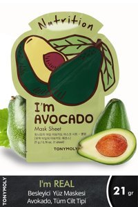 Tonymoly I'M Real Avokado Kağıt Yüz Maskesi 21 gr