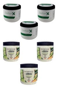 Winter Rose Herbal Extract Salatalık Killi Nemlendiricili Krem Yüz Maskesi 3 Adet
