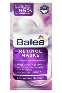 Balea Retinol Nemlendiricili Krem Yüz Maskesi