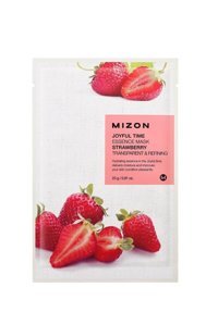 Mizon Joyful Time Essence Strawberry Nemlendiricili Soyulabilir Kağıt Yüz Maskesi