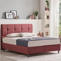 Yataş Bedding Lento 90x190 cm Başlıklı Yataklı Sandıklı Tek Kişilik Baza Seti Bordo