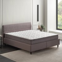 Yataş Somni 120x200 cm Başlıklı Yataklı Sandıklı Tek Kişilik Baza Seti Kahverengi