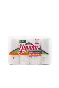Komili Yuvam 3 Katlı 8'li Rulo Kağıt Havlu