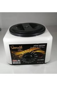 Sirmatik 1+1 Kazanlı Ağda Makinesi Siyah
