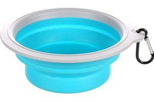 Snmswrld Pawise Katlanabilir Mama Kabı 680 ml - Gümüş