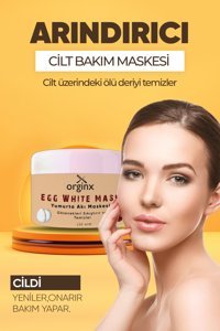 Originx Yumurta Akı Maskesi Soyulabilir Krem Yüz Maskesi 150 ml