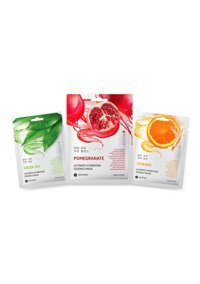 Jkosmec Green Tea-Pomegranate-C Vitamin Nemlendiricili Soyulabilir Kağıt Yüz Maskesi
