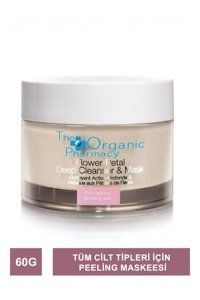 The Organic Pharmacy Flower Petal Deep Cleanser Nemlendiricili Krem Yüz Maskesi 60 gr