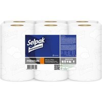 Selpak Professionel Sensörlü 2 Katlı 6'lı Rulo Kağıt Havlu