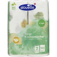 Alouette Ekstra Emici 3 Katlı 51 Yaprak 2'li Rulo Kağıt Havlu