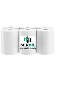 Serdil Fotoselli 2 Katlı 6'lı Rulo Kağıt Havlu
