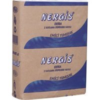 Nergis Ekstra 2 Katlı 200 Yaprak 12'li Z Katlama Kağıt Havlu