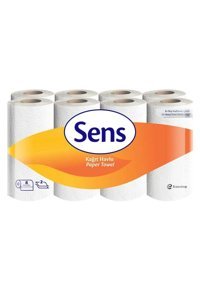 Sens 2 Katlı 6x8'li Rulo Kağıt Havlu