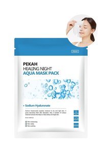 Pekah Hyaluronik Asit Ve 10 Bitki Özü Nemlendiricili Kağıt Yüz Maskesi 25 ml