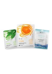 Jkosmec Green Tea-C Vitamin-Solution Hyaluron Nemlendiricili Kağıt Yüz Maskesi