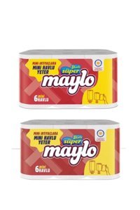 Maylo Mini 3 Katlı 12'li Rulo Kağıt Havlu