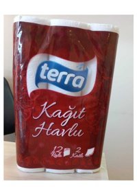 Terra 2 Katlı 12'li Rulo Kağıt Havlu