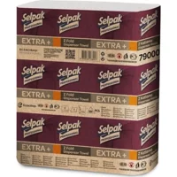 Selpak Professional Extra 2 Katlı 200 Yaprak 6'lı Z Katlama Kağıt Havlu