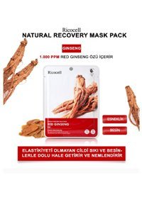 Ricocell Kırmızı Ginseng Özlü Nemlendiricili Kağıt Yüz Maskesi 23 ml