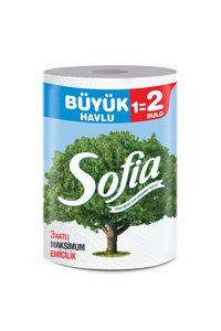 Sofia Dev 3 Katlı Tekli Rulo Kağıt Havlu