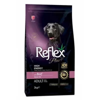 Reflex Plus High Energy Yüksek Aktiviteli Dana Etli Yetişkin Köpek Maması 3 Kg